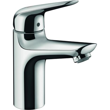 Mitigeur lavabo NOVUS 100 avec tirette et vidage HANSGROHE 71030000