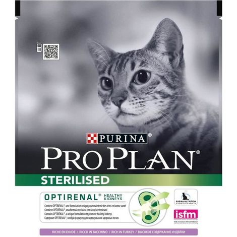 Nourriture que la Turquie strilise de Purina Pro Plan pour les chats striliss - 400g