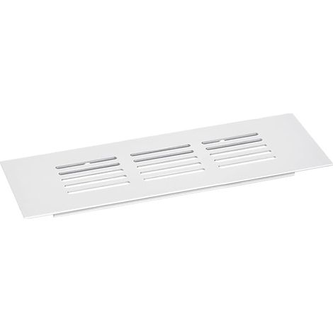 1 Piece 150x60mm Air Vent Cover Grille - Aluminum Alloy Air Return Grille, Rectangular Louver Vent Grille (Silver) (1/5)