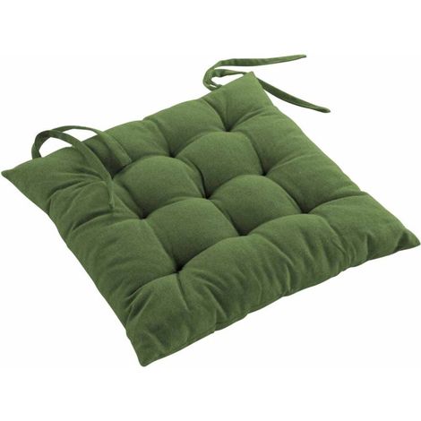 Coussin de Chaise "Mistral" 40x40cm Vert (1/4)
