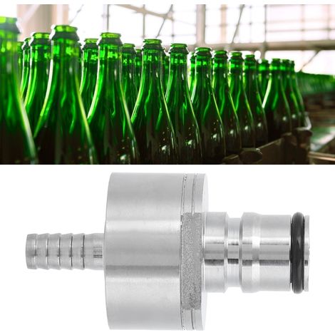 Bouchon de carbonatation 5/16 po, outil de remplissage de bouteilles à contre-pression pour le brassage amateur