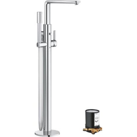 GROHE - Grifo para bañera independiente Grohe Lineare + Se entrega con cuerpo empotrado
