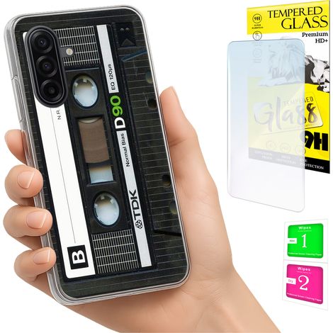 Custodia per Samsung Galaxy A17 5G, cover fotografica, cover posteriore + vetro 9H (1/5)