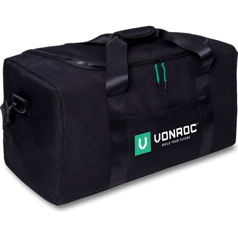 VONROC Borsa per utensili porta attrezzi portata 25kg. Con tracolla e maniglie