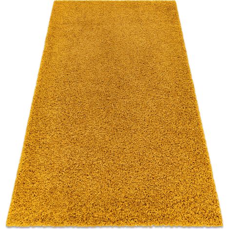 Teppich SOFFI shaggy 5cm gold yellow 60x100 cm