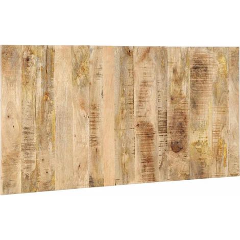 Maison Exclusive - Testiera 160 cm in Legno Massello di Mango Grezzo (1/5)