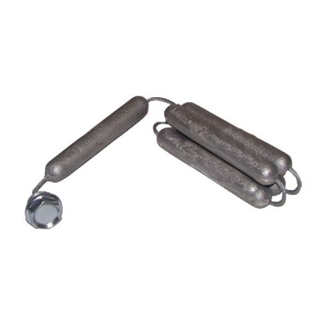 Anode 3/4'' - Ø21 x L130 mm ( x 5) standard ''S'' - DIFF (1/2)