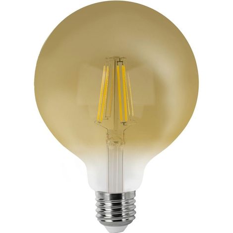 Lampadina LED a filamento globo E27 G95 (6W 2200K 600lm) IP20 Ø9,5x14cm stile vintage