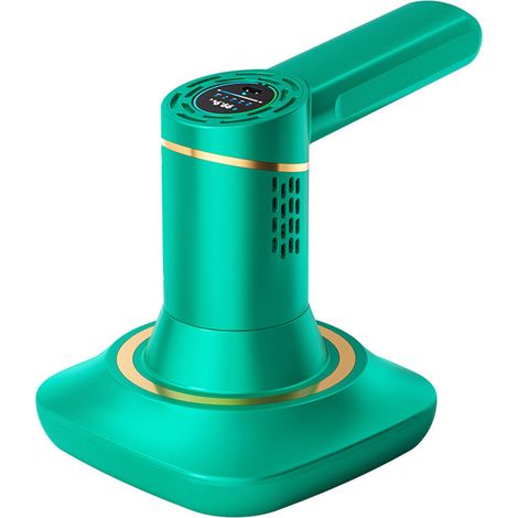 Aspirateur de lit portable haute puissance 3 en 1 - Éliminateur d'acariens vert pour maison (1/5)