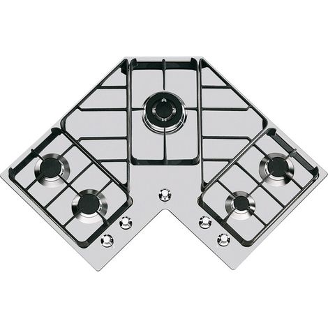 Foster 7038 052 piano cottura Acciaio inox Da incasso Gas 5 Fornelli (1/3)