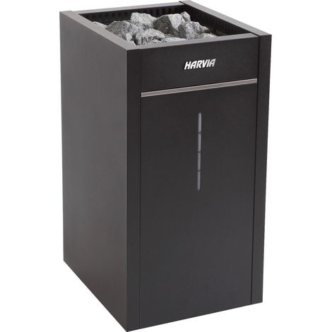 Harvia Virta Combi HL110S Saunaofen mit Verdampfer 10,8 kW Combiofen Standofen schwarz (1/5)