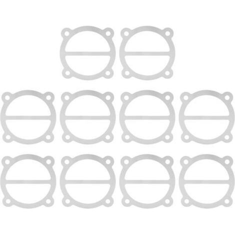 10pcs Air Compressor Aluminum Gasket Sealing Plate Replacement for 65mm Diameter Cylinder (1/5)