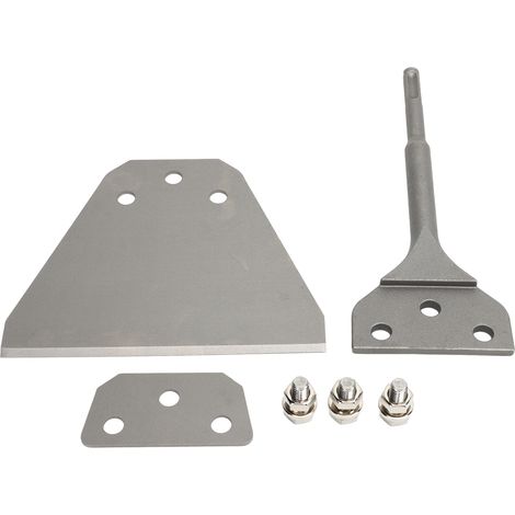 Marteau électrique de 15 cm (6 po) pour enlever les carreaux de sol, burin à ressort en acier à tige ronde, grattoir de sol pour plus