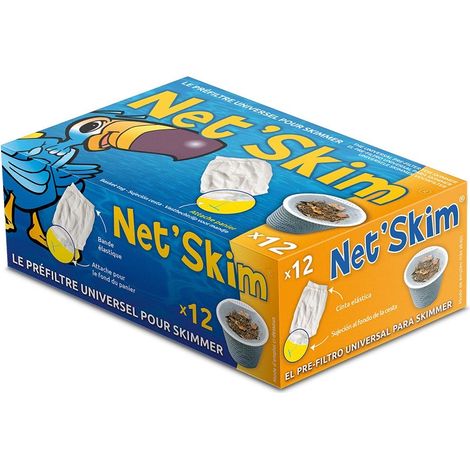 Prefiltro Skimmer Toucan Net'Skim (12 uds.)