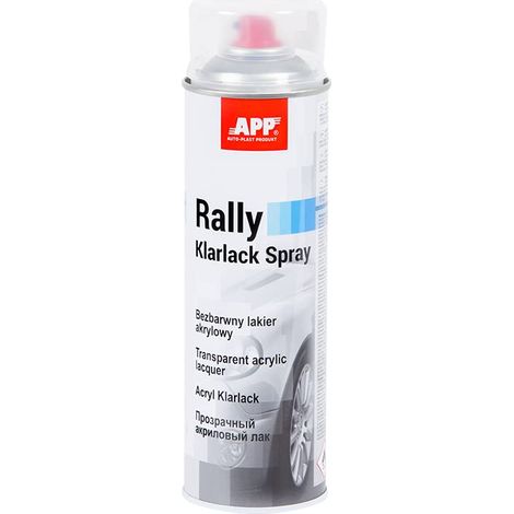 Rally Color Spray - Vernis transparent en bombe 500 ml (1/3)