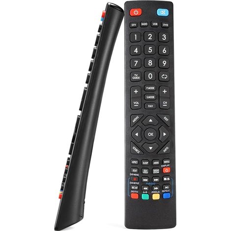 Télécommande de rechange Blaupunkt - Compatible avec les téléviseurs Blaupunkt (aucune configuration nécessaire)