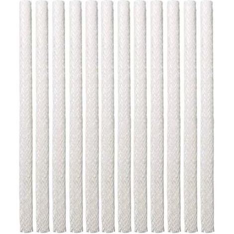 12PCS noyau d'huile, fibre de verre Tiki Wick torche de remplacement en fibre de verre Tiki pour extérieur Tiki patio éclairage lampe de jardin (1/5)