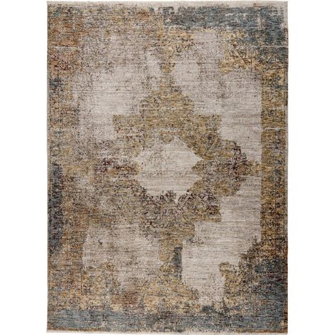 Tapis abstrait multicolore effet 3d doux et moderne - 150 x 80 cm (1/5)