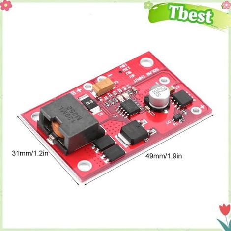 Tbest Module de de contrôleur de panneau solaire CN3791 Module de de Contrôleur de Panneau Solaire MPPT 12 V outillage kit (1/4)