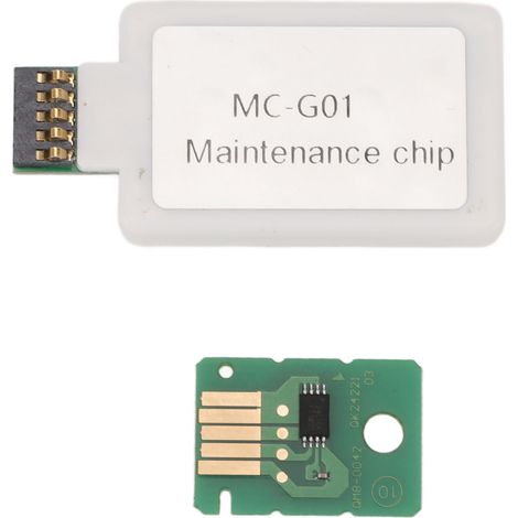 Réinitialiseur de puce pour cartouches d'encre de maintenance ABS MC G01 réinitialiseur de puce pour imprimantes MAXIFY GX6010, GX7010, GX6020, GX7020, GX6030 et GX7030 (1/5)