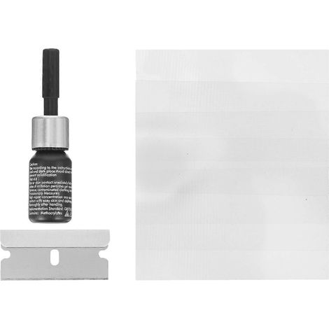 Kit de réparation de pare-brise professionnel en 2 parties pour pare-brise fissurés (à faire soi-même).-6.8X1.9cm (1/2)
