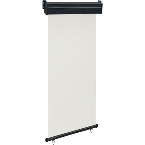 Auvent latéral de balcon - Auvent de jardin Soleil imperméable 80x250 cm Crème BV136485 - BonneVie (1/5)