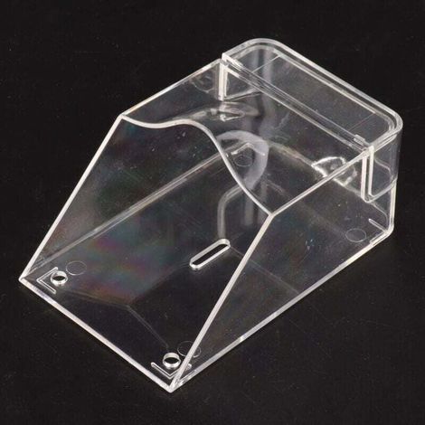 Couvercle de pluie en plastique pour sonnette, couvercle de verrouillage de contrôle d'accès étanche avec contrôle d'empreintes digitales pour CACAZI (1/4)