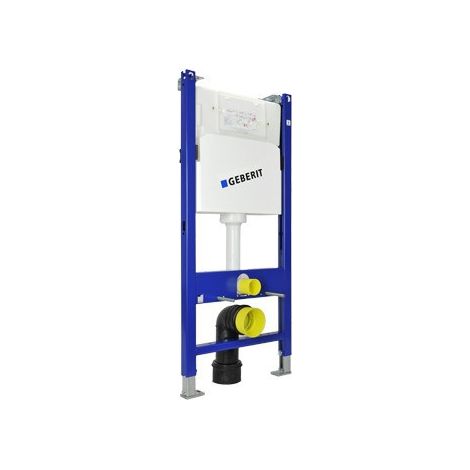 BERNSTEIN - Bâti-support GEBERIT réglable avec plaque de déclenchement et isolation phonique pour WC suspendus - 112-132x50x12cm (HxLxP) - DUOFIX (1/5)