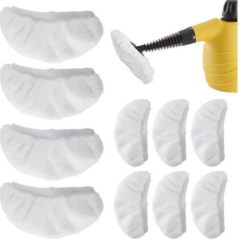 Lot de 12 Housses en Tissu Éponge pour Outils à Main, pour Buse à Main, pour Nettoyeur Vapeur pour SC 2, SC 3, SC 4, SC 5 (1/4)