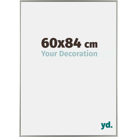 yd. - Cadre photo 60x84 - Champagne - Plastique - Evry