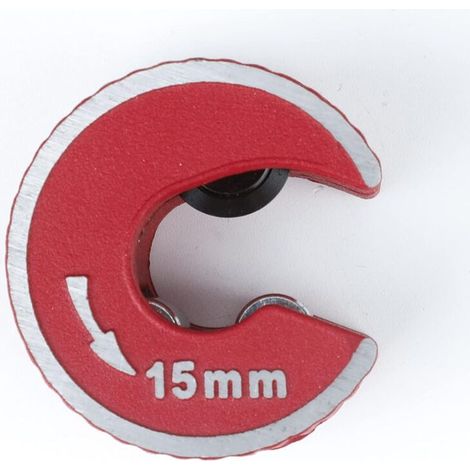 Copper Pipe Cutter-15mm,Auto Cut Tube Cutter with 1 Replacement Cutting Wheel for Copper Tubing/Hand Operated