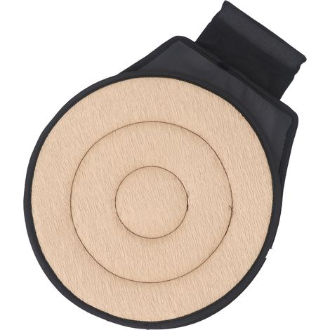 Coussin de voiture rotatif à 360°, portable et antidérapant, pour femmes enceintes et personnes âgées, beige. (1/5)