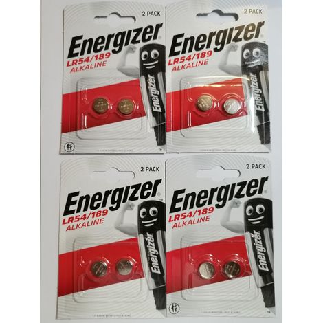 Energizer LR54 Lot de 4x2