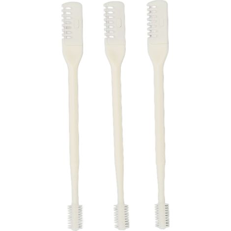 Outil 3 pièces pour poils de nez, couteau double face portable pour nez et oreilles (1/5)