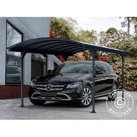 Carport Vitoria, Palram/Canopia, 2,91x5,01m, Grau - Dancover