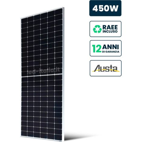 V-TAC Pannello Solare Fotovoltaico AUSTA 450W Silver Frame 1903x1134x35mm
