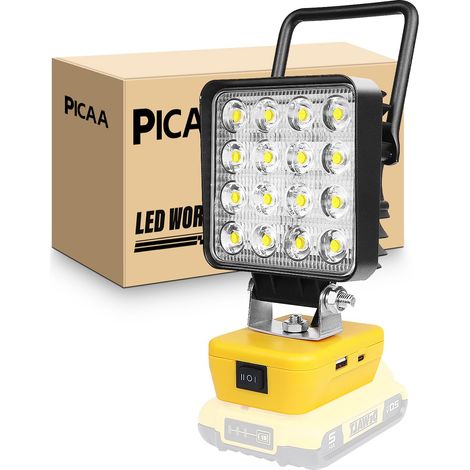 48W Lampe de Travail LED Sans Fil pour 18/20 V (1/5)