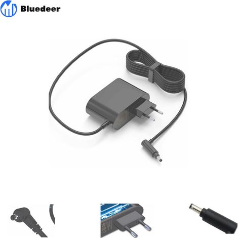 26.1V Chargeur pour Dyson V8 V7 V6 SV03 SV04 SV05 SV06 SV11 SV10 SV09 DC58 DC59 DC60 DC61 DC62 DC72 Absolute Fluffy Motorhead Animal Aspirateur Aans Fil Alimentation Adaptateur Secteur Chargeur 2m - B (1/5)
