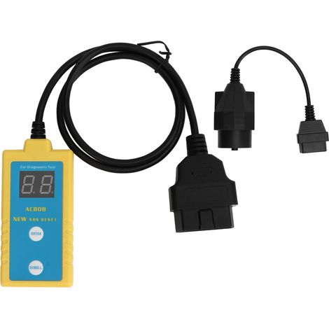 Scanner de réinitialisation SRS avec câble 20 broches, outil de réparation de Diagnostic précis avec écran LCD, adapté pour E34 E38 fabriqué entre 1994 et 2003 (1/5)