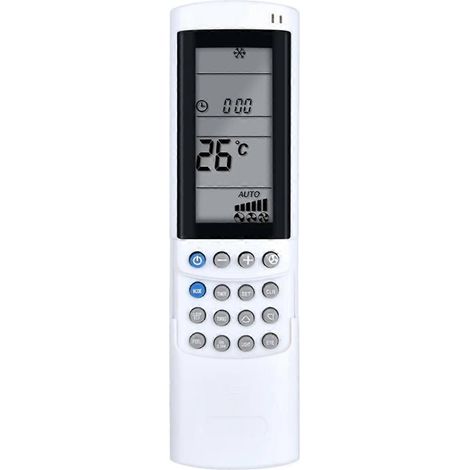 Télécommande de remplacement RC08C pour climatiseur Airwell Electra-- (1/5)