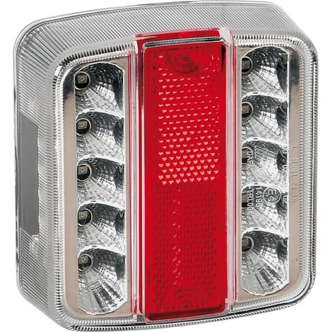 Full-Led, fanale posteriore a 14 Led, 12V