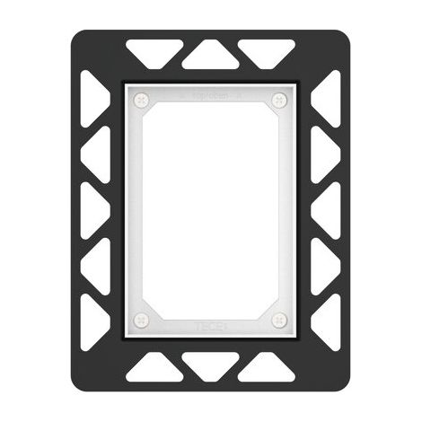 TECE 9242040 Cadre d'encastrement TECEfilo Chrome brillant (1/3)