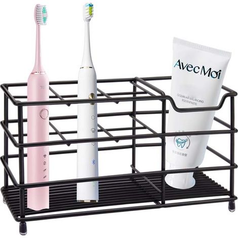 Jiajia AI, Porte Brosse à Dents Porte Brosse à Dents, Acier Inoxydable pour jardin, terrasse et extérieur (1/4)