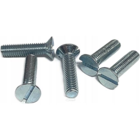 Cono per viti metalliche M3x12 DIN 963 OC, 20 pezzi (1/5)