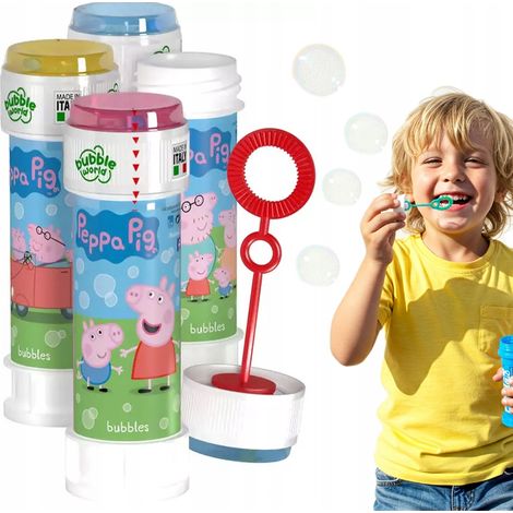 BULLES DE SAVON pour enfants PEPPA PIG Fête d'anniversaire Festival Amusement 60ml (1/2)
