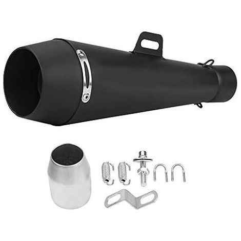 pour pipe r1 Silencieux Universel pour Tuyau D'échappement de Moto, Silencieux D'échappement en Acier Inoxydable de 51 mm (1/5)