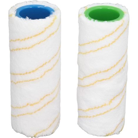 Rouleau de rechange en microfibre lavable pour nettoyeur de sols Karcher FC3 FC5 FC7, usage sec et humide (1/5)