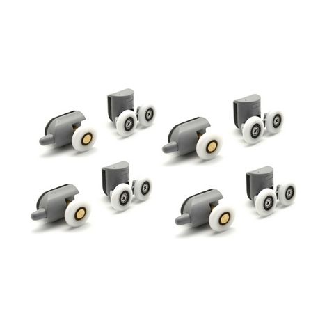KIT PZ. 8 CUSCINETTI PER BOX DOCCIA LINEA ESSENTIAL- DHIMP- pezzi 1