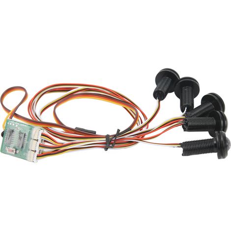 Hochleistungs-LED-Scheinwerfer mit 10 Modi für Traxxas Slash 2WD/4WD 1/10 RC-Car (1/5)