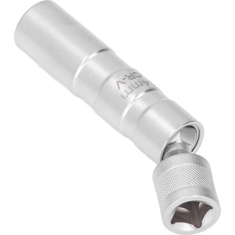Douille magnétique universelle pour bougies d'allumage 3/8" à paroi mince, 12 pans, outil de démontage et d'installation 14 mm / 0,55 po (1/5)